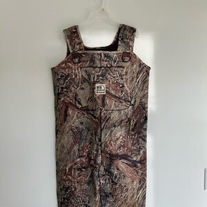 Hodgman Bib Overall with sock size Large Duck Blind Mossy Oak